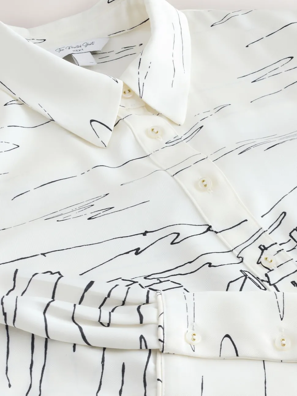 Boat Print Long Sleeve Shirt