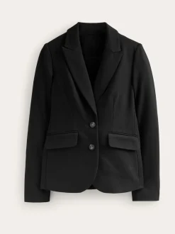 Boden Black Chrome The Marylebone Ponte Blazer
