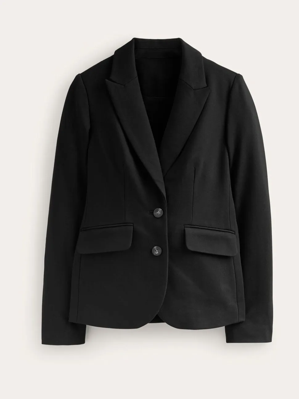 Boden Black Chrome The Marylebone Ponte Blazer