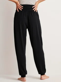 Boden Black Hareem Jersey Joggers