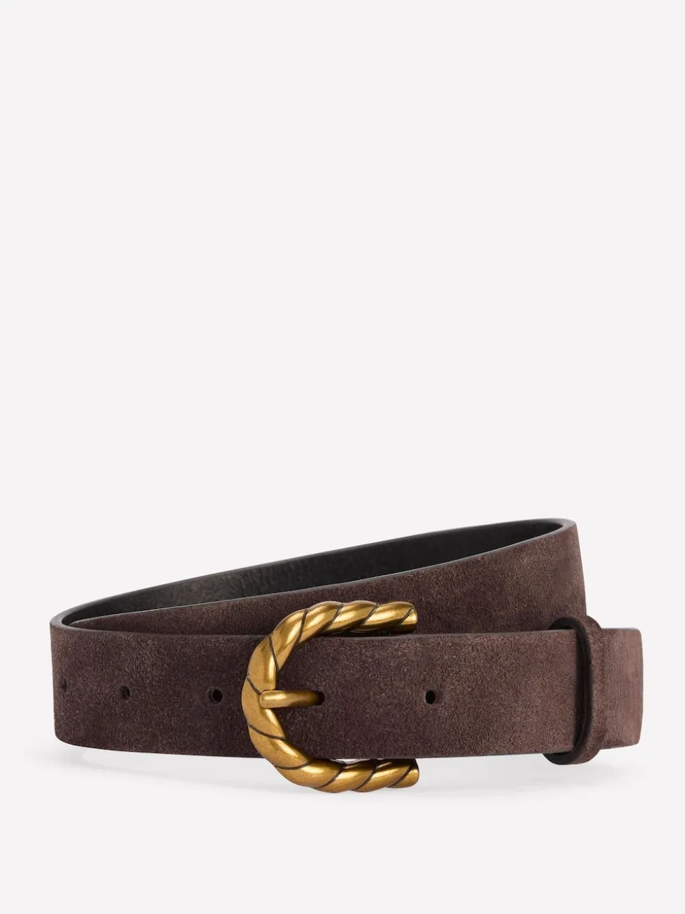 Boden Brown Twist Buckle Belt