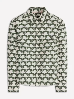 Boden Green Sienna Cotton Shirt