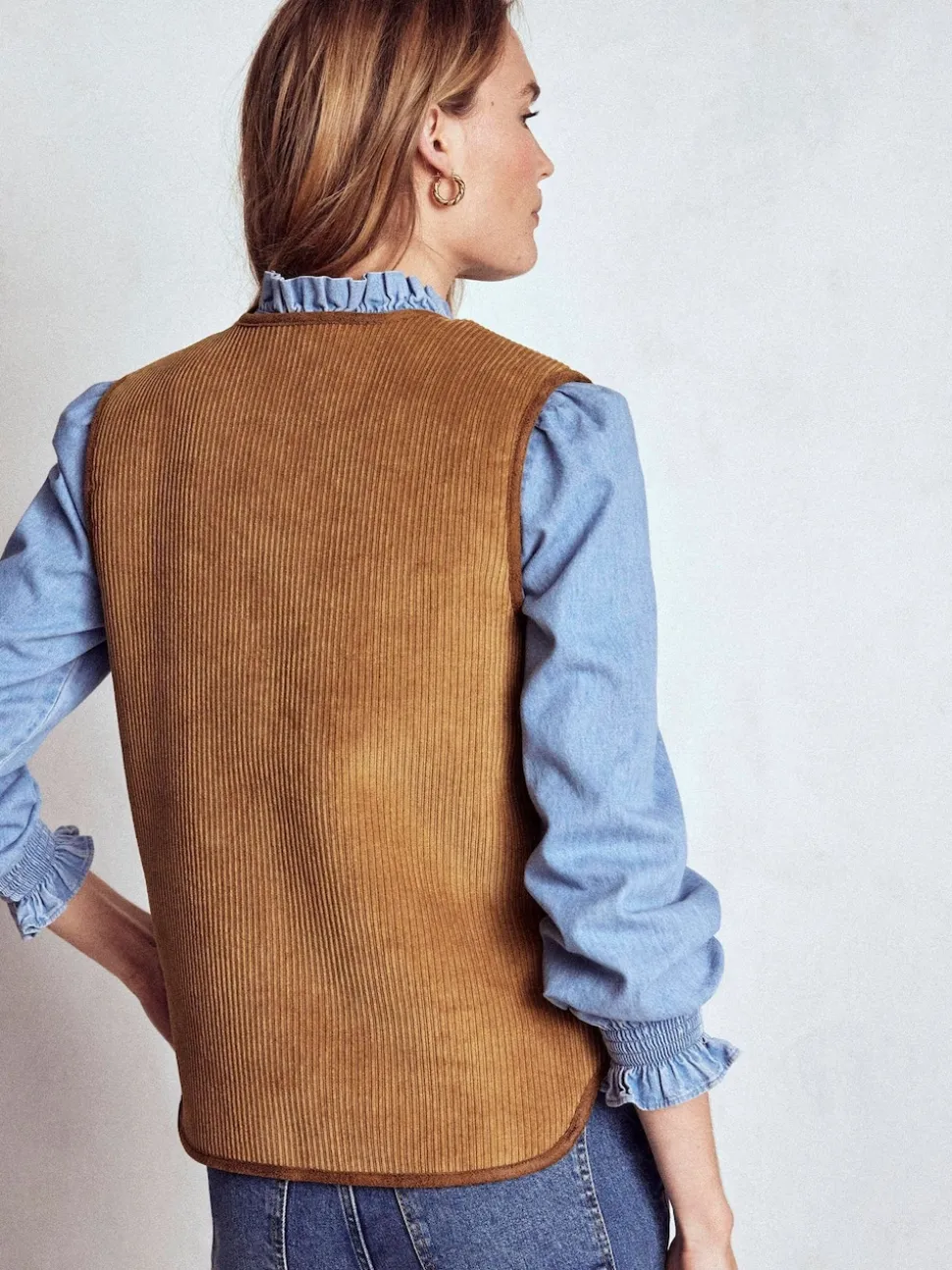 Boden Natural Clerkenwell Reversible Gilet