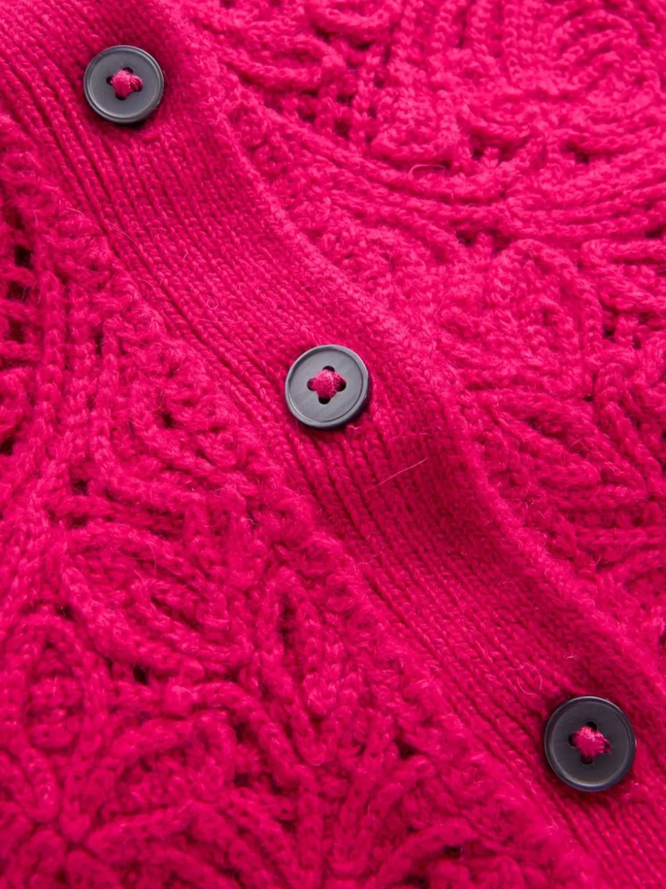 Boden Pink Lace Insert Knitted Midi Dress