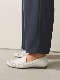 Bone Forever Comfort® Soft Ruched Loafers