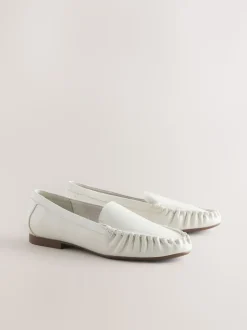 Bone Forever Comfort® Soft Ruched Loafers