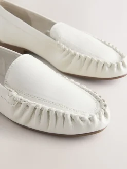 Bone Forever Comfort® Soft Ruched Loafers