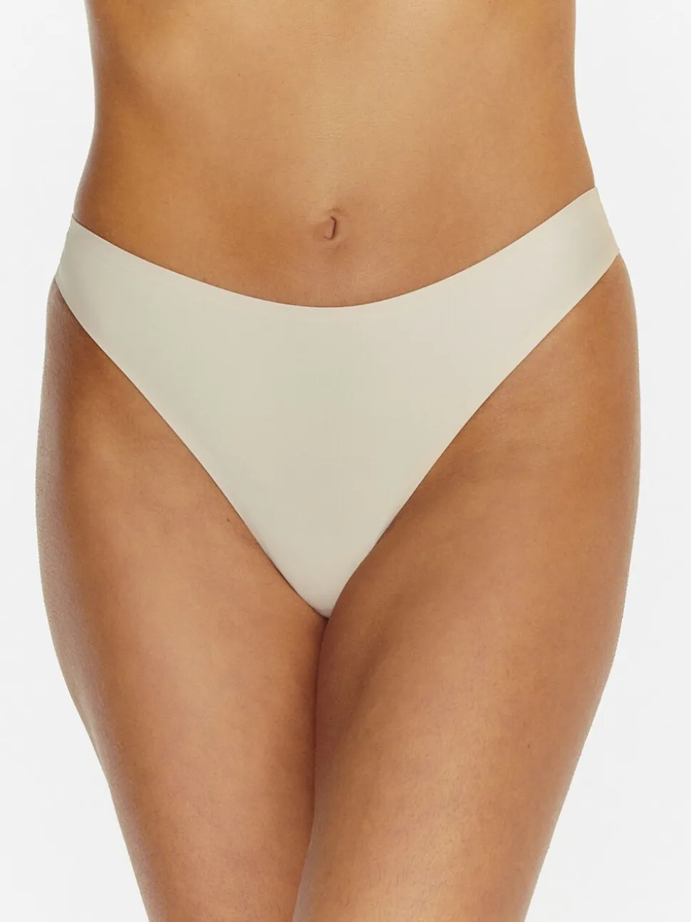 Boux Avenue Black/Nude Seamless Microfibre Thongs 5 Pack