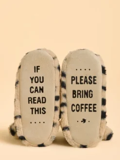 Brakeburn Cream Snowdrift Slippers