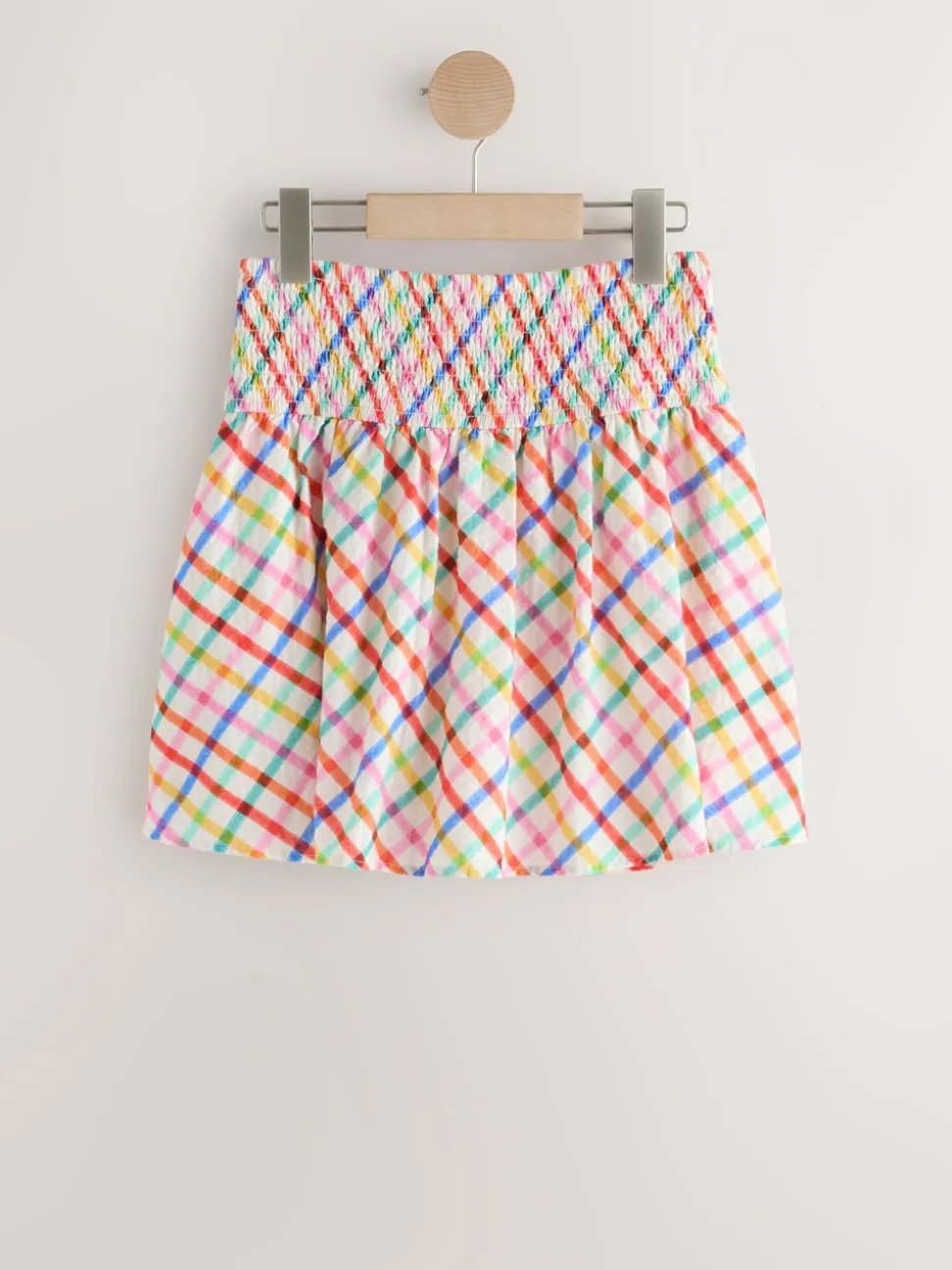 Bright Check Skort
