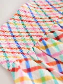 Bright Check Skort