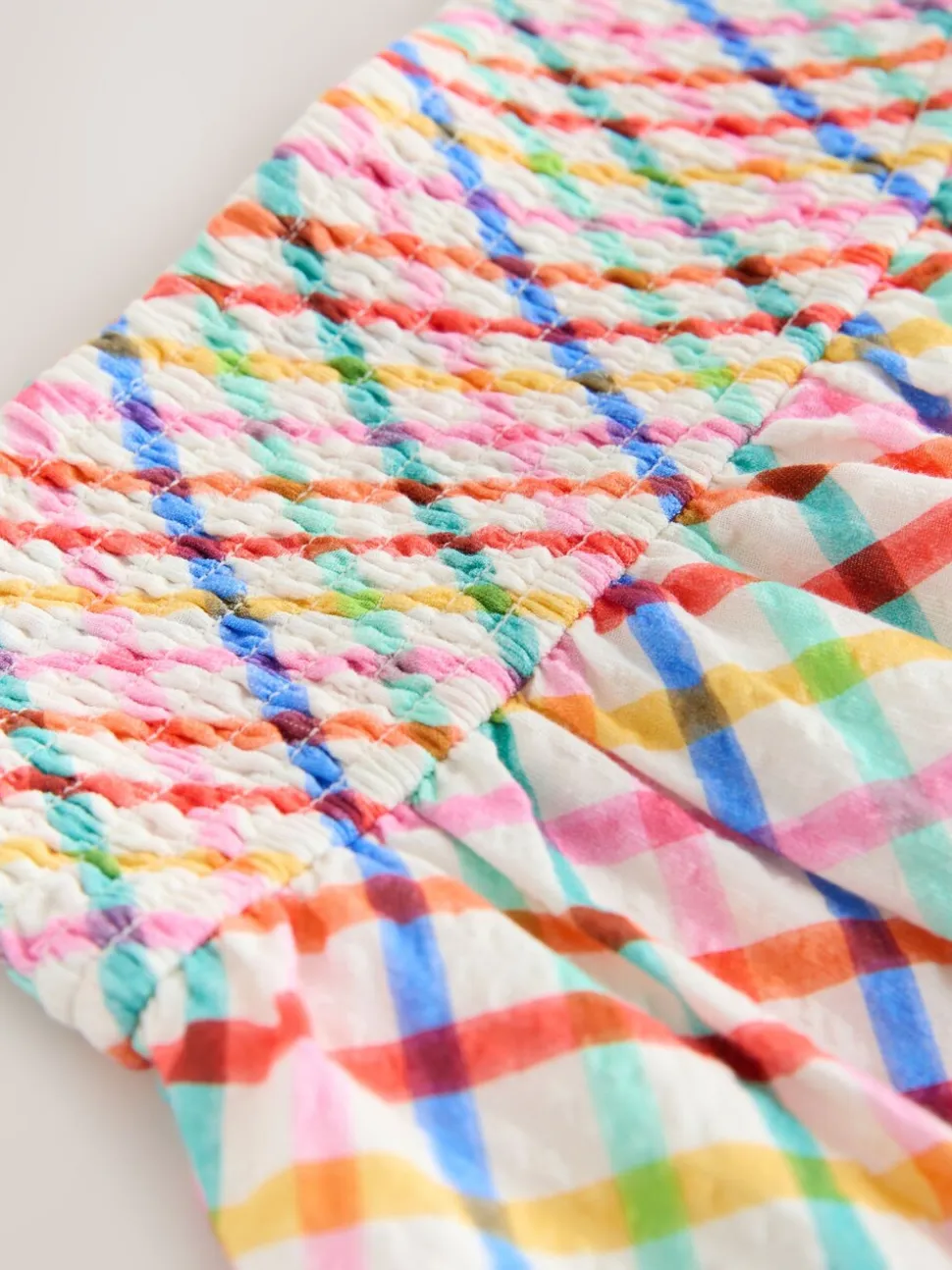 Bright Check Skort