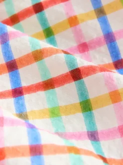 Bright Check Skort