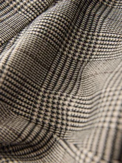 Brown Check Ponte Leggings