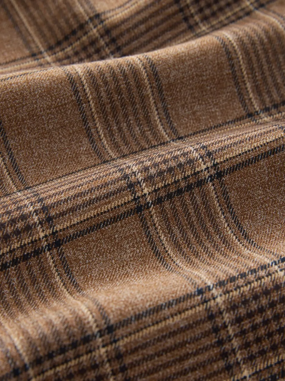 Brown Check Smart Culottes