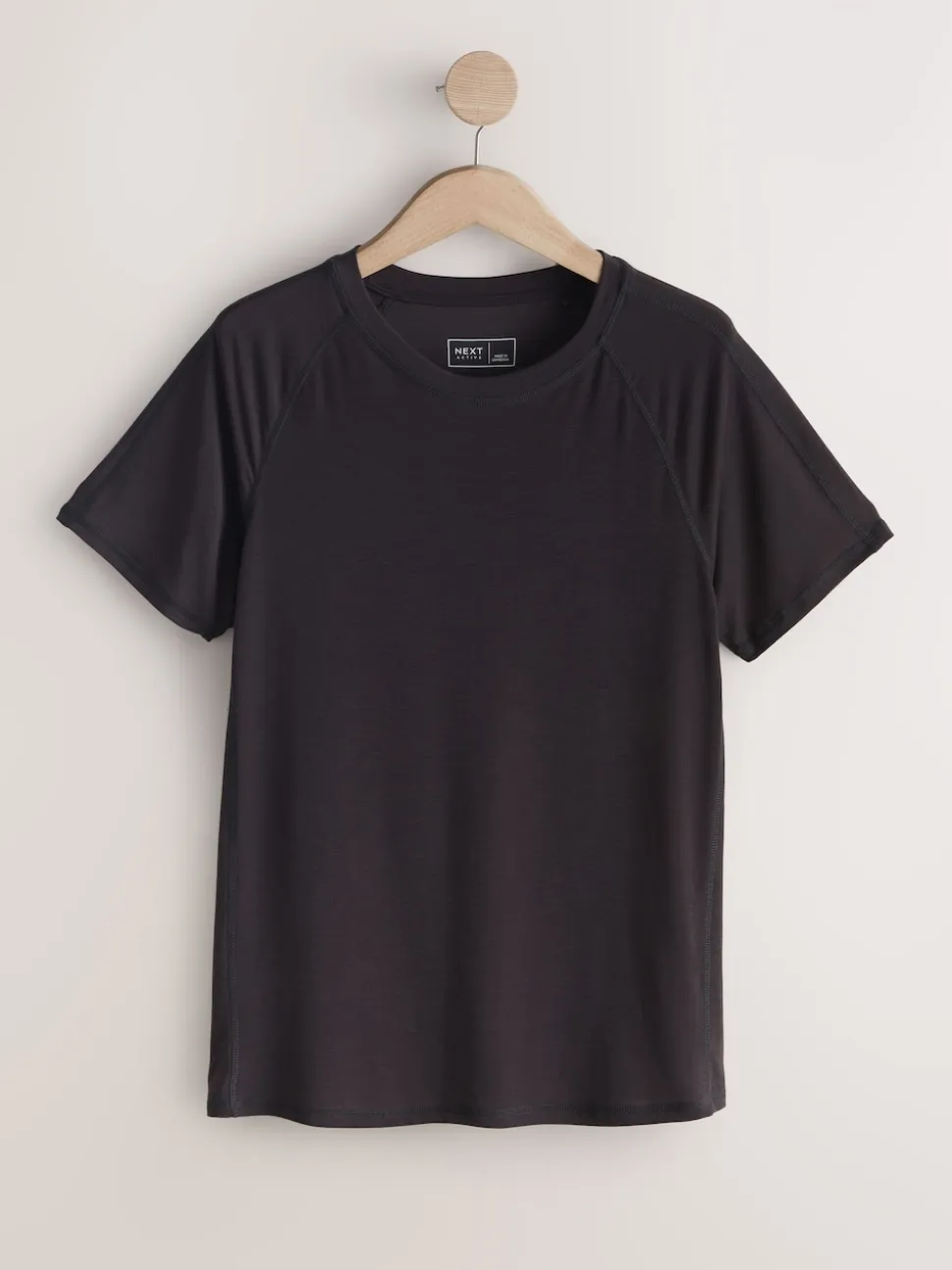 Brown/Cream Active Crew Neck Short Sleeve T-Shirts 2 Pack