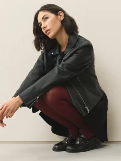 Burgundy Red 40 Denier Tights 1 Pack