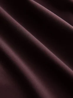 Burgundy Red N. Premium Wide Leg Tailored Jersey Trousers