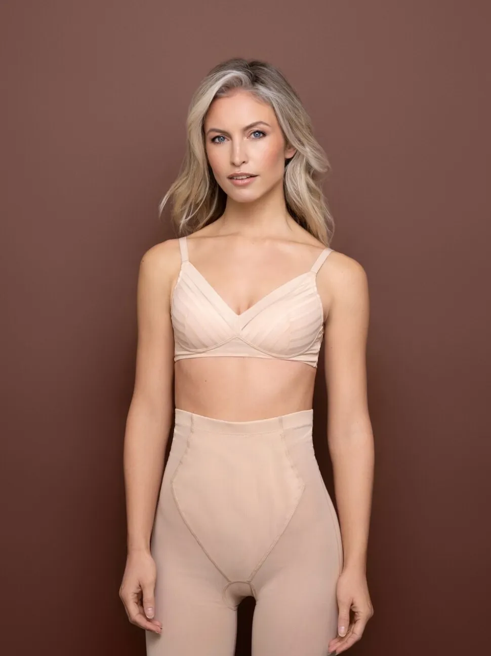 Bye Bra Powermesh High-Waist Shorts