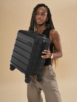 Cabin Max Black Anode 30L Underseat Hand Luggage Cabin Case for EasyJet 45x36x20cm