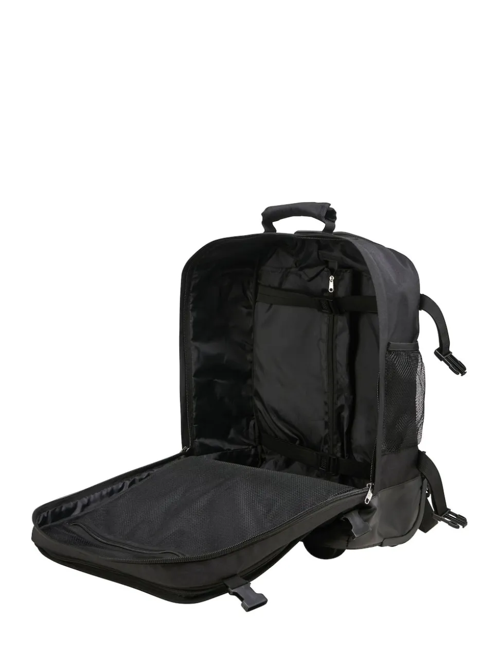 Cabin Max Black Greenwich Hybrid 45cm Cabin Trolley Backpack