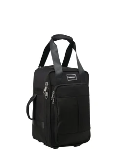 Cabin Max Black Narvik Stowaway 20L 40cm Trolley Bag