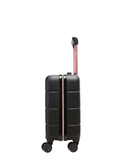 Cabin Max Black Rose Anode 30L Underseat Hand Luggage Cabin Case for EasyJet 45x36x20cm