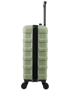 Cabin Max Bodo Green Anode 40L ABS Cabin Carry On Hand 55x40x20cm Luggage