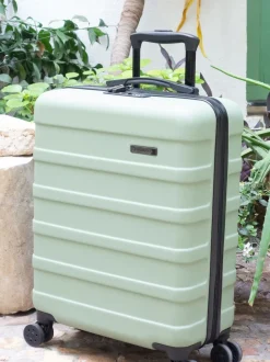 Cabin Max Bodo Green Anode 40L ABS Cabin Carry On Hand 55x40x20cm Luggage