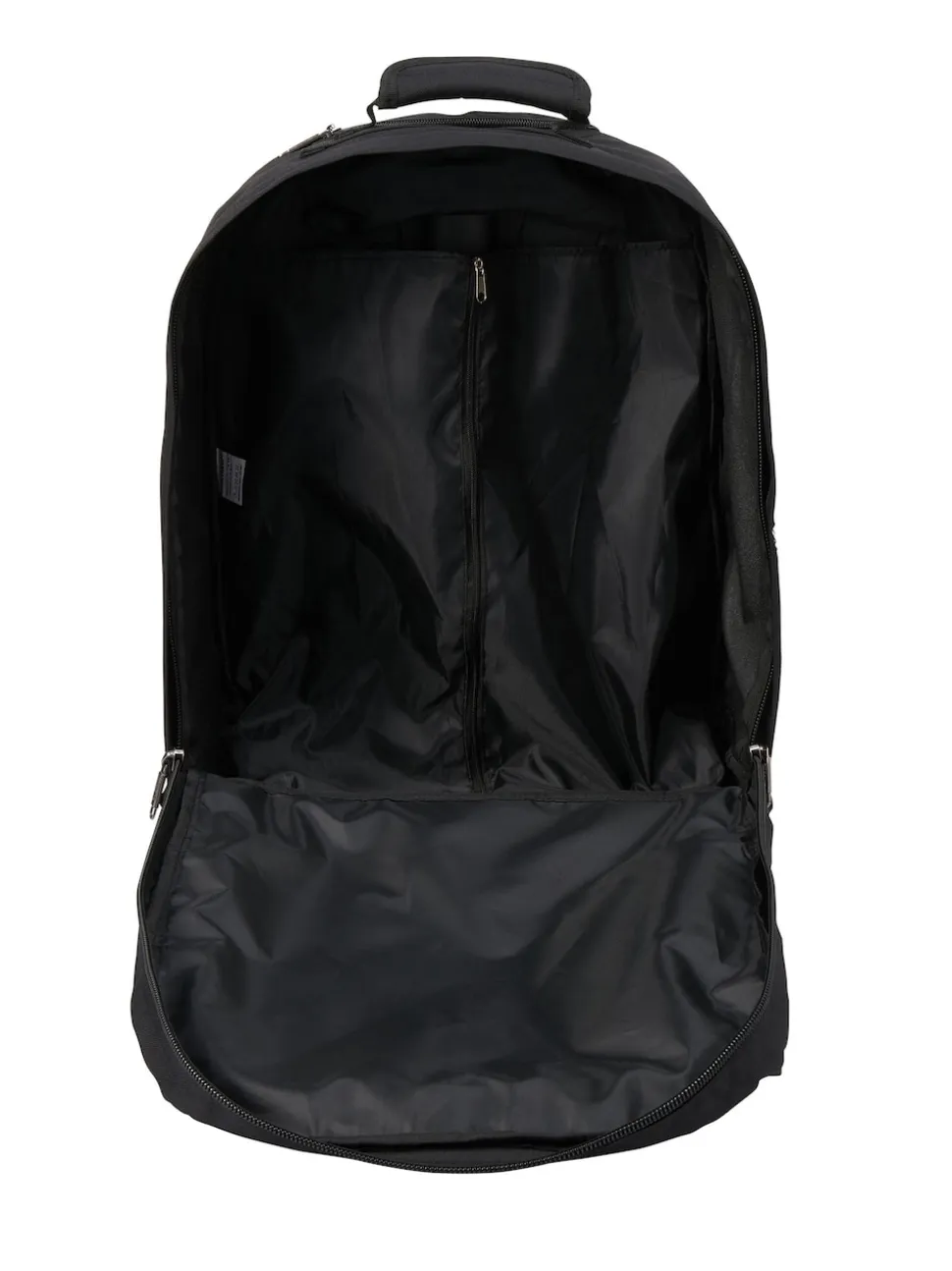 Cabin Max Dark Black Metz Underseat Hybrid 30 Litre Trolley Bag and Backpack