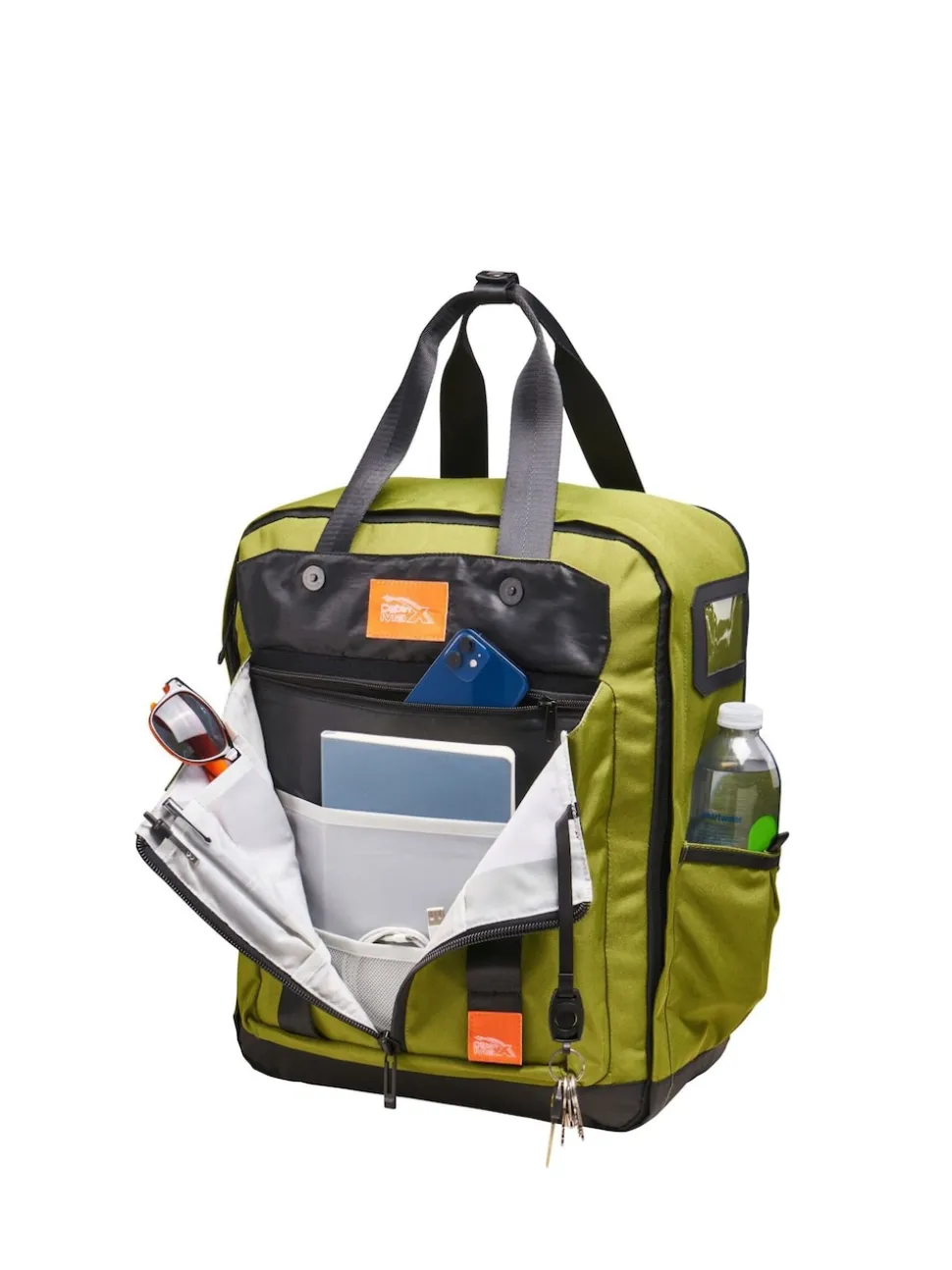 Cabin Max Green Black Memphis 24 Litre 40cm Travel Backpack