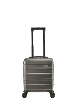 Cabin Max Grey Anode 30L Underseat Hand Luggage Cabin Case for EasyJet 45x36x20cm