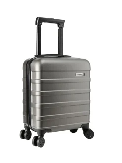 Cabin Max Grey Anode 30L Underseat Hand Luggage Cabin Case for EasyJet 45x36x20cm