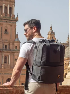 Cabin Max Grey Expanding Underseat Cabin Bag 20L Expands to 30L