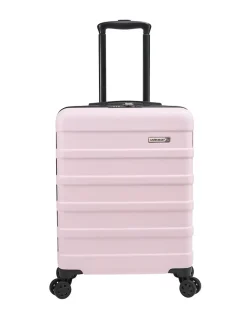 Cabin Max Pale Pink Anode 40L ABS Cabin Carry On Hand 55x40x20cm Luggage