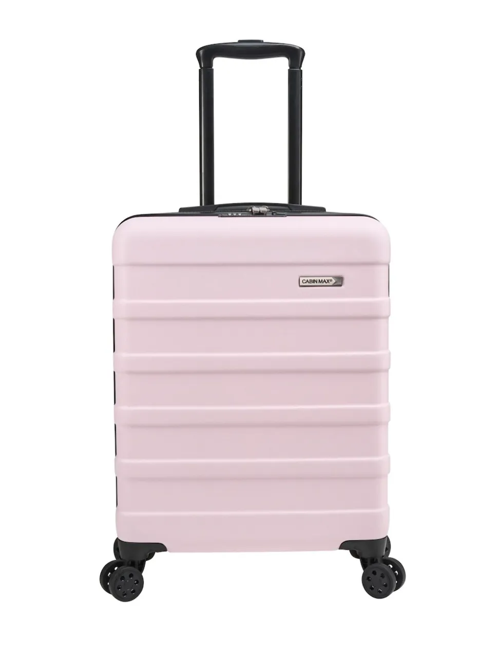 Cabin Max Pale Pink Anode 40L ABS Cabin Carry On Hand 55x40x20cm Luggage