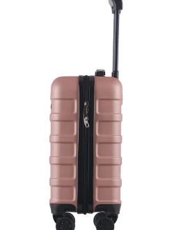 Cabin Max Rose Gold Anode 30L Underseat Hand Luggage Cabin Case for EasyJet 45x36x20cm