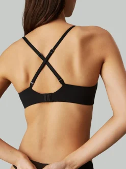 Calvin Klein Black Seductive Comfort Light Lift Demi Bra