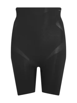 Calvin Klein Black Stay Put Stretch Mid Thigh Shorts