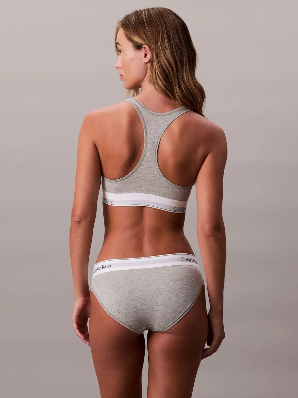 Calvin Klein Grey Bikini Briefs Icon Cotton Modal