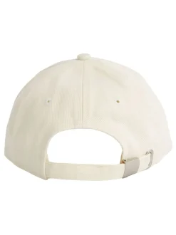 Calvin Klein White Twill Logo Cap