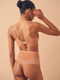 Caramel Nude Full Cup A-E Smoothing Ultimate Comfort Bras 2 Pack
