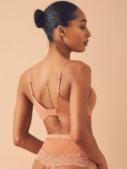 Caramel Nude Full Cup A-E Smoothing Ultimate Comfort Bras 2 Pack