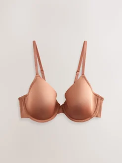 Caramel Nude Full Cup A-E Smoothing Ultimate Comfort Bras 2 Pack