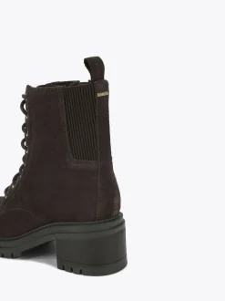 Carvela Brown Champion Lace-Up Boots