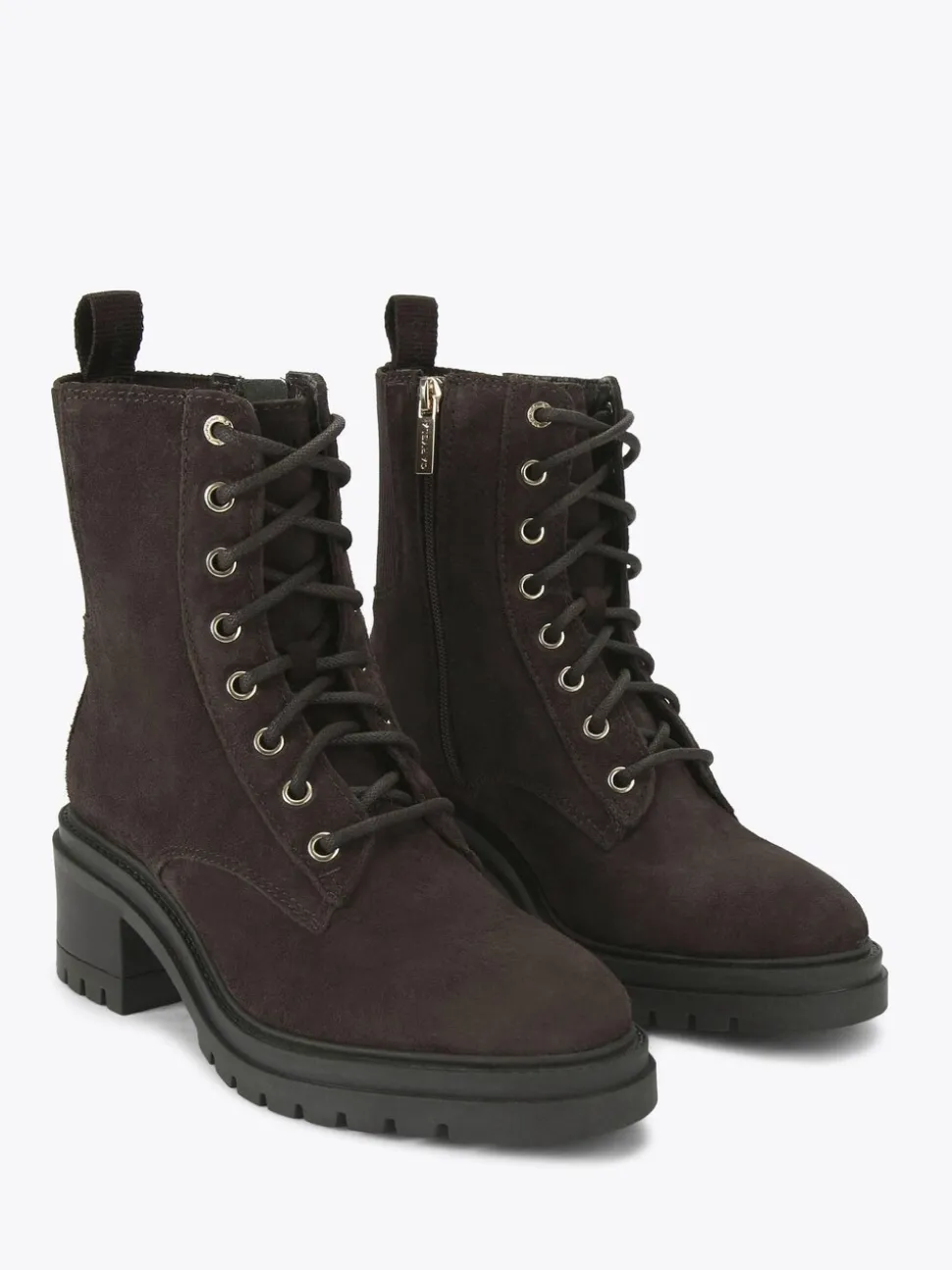 Carvela Brown Champion Lace-Up Boots