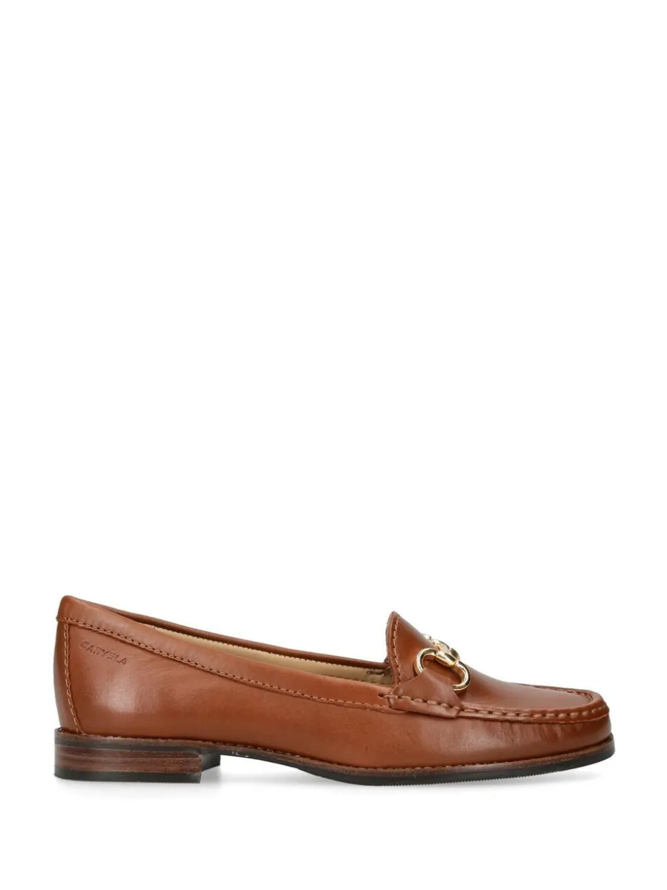 Carvela Comfort Brown London Click Leather Shoes