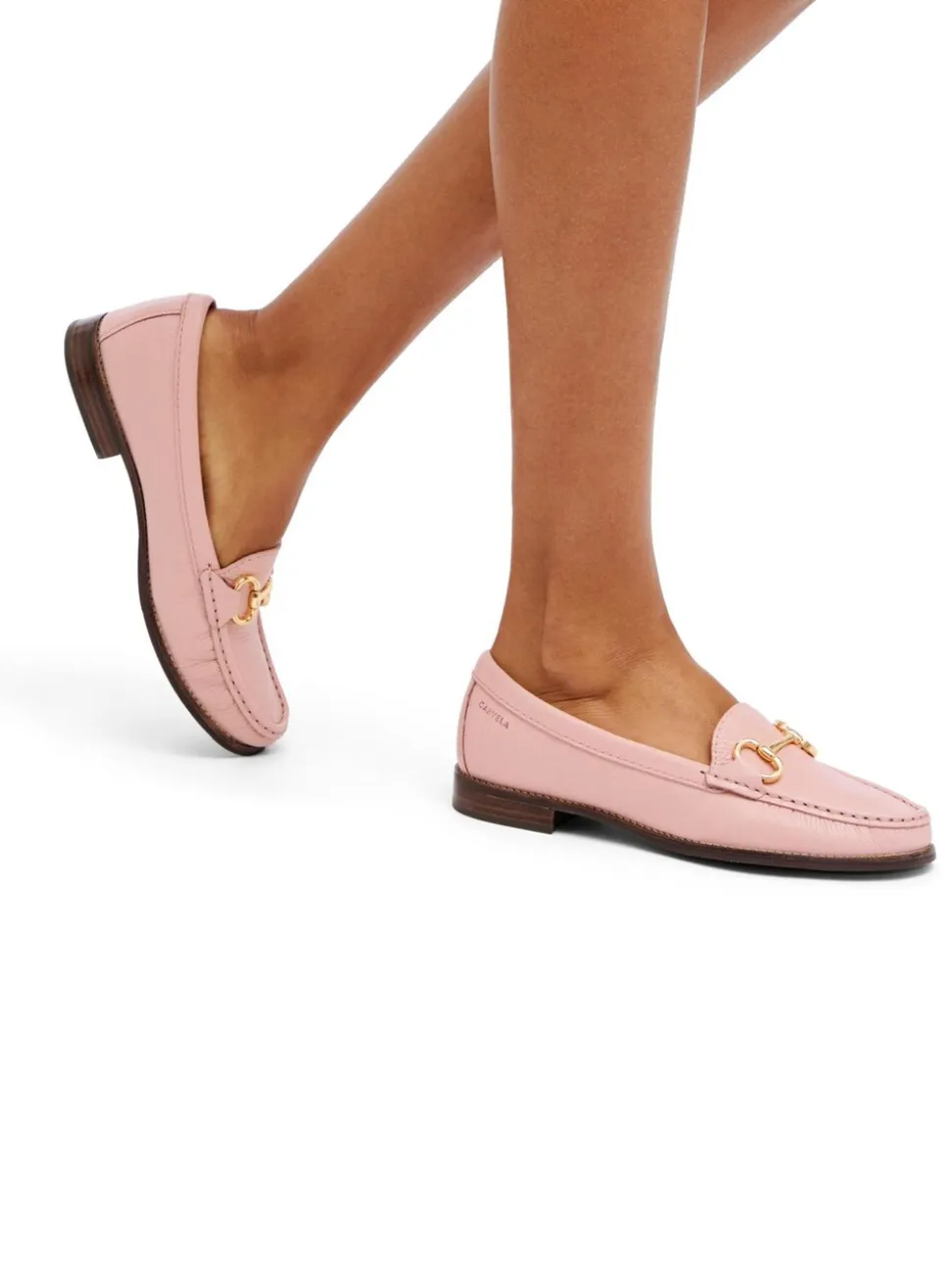 Carvela Comfort Pink London Click Leather Shoes