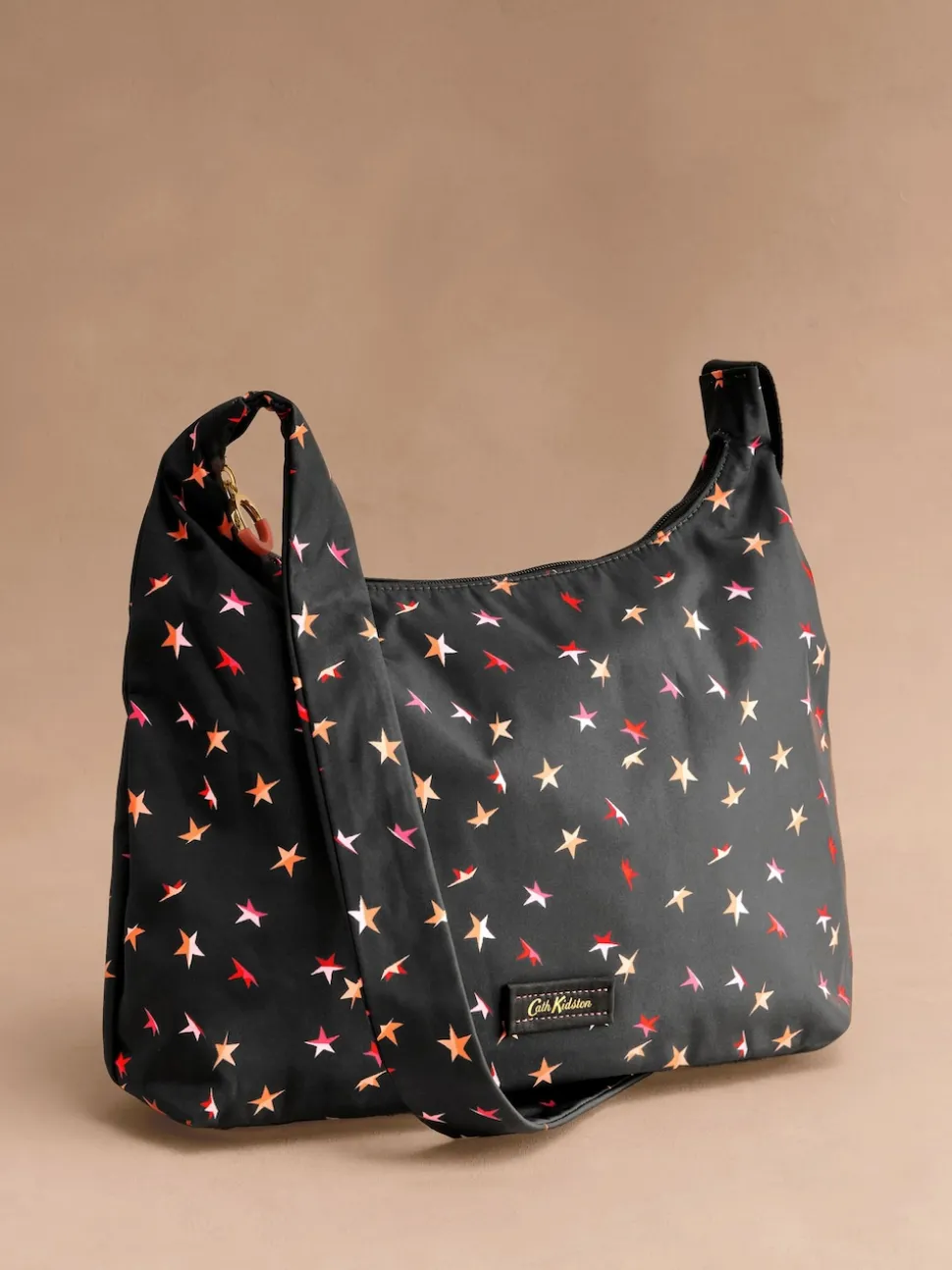 Cath Kidston Black Folding Star Ditsy Sling Cross-Body Bag