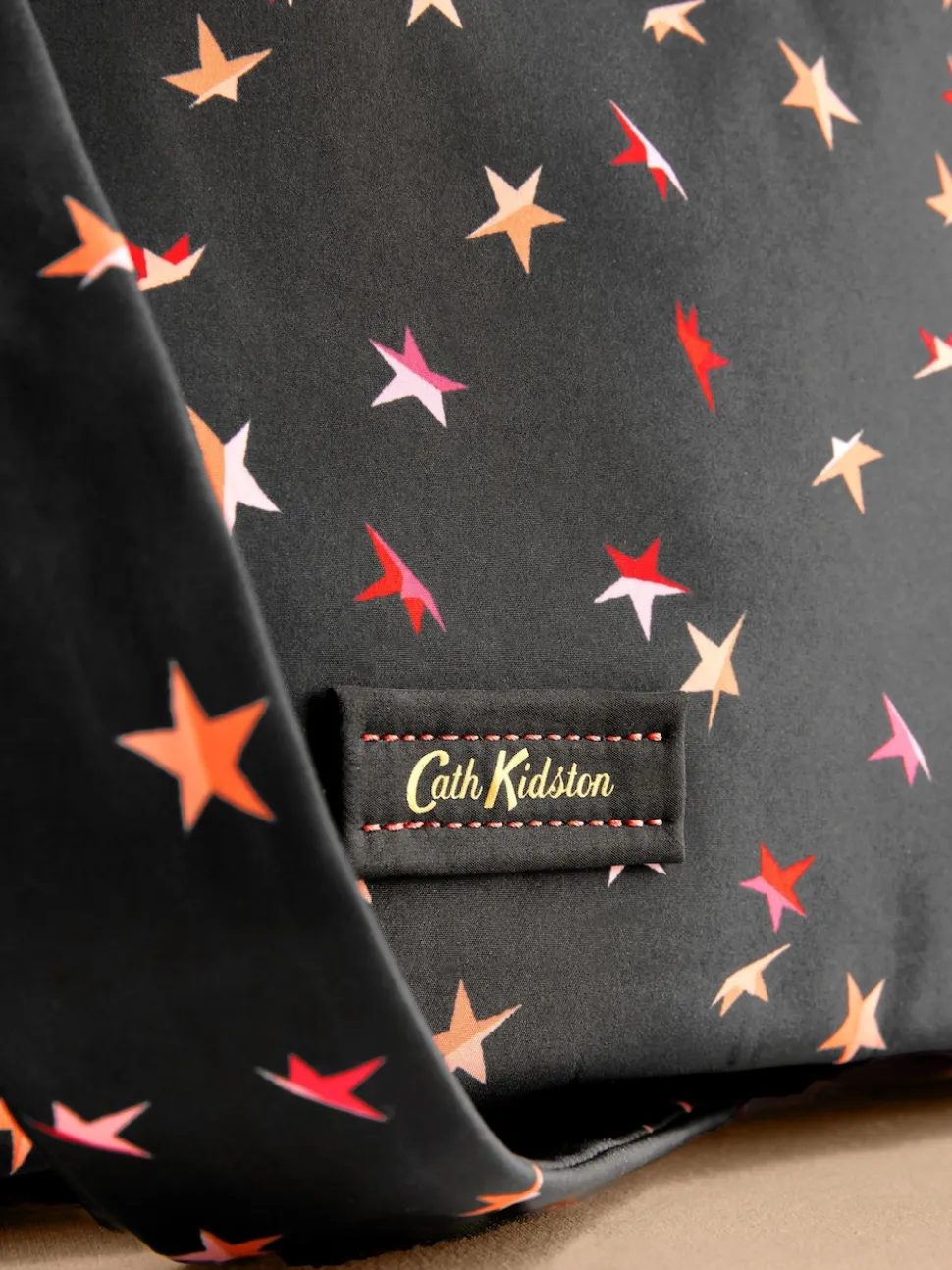 Cath Kidston Black Folding Star Ditsy Sling Cross-Body Bag